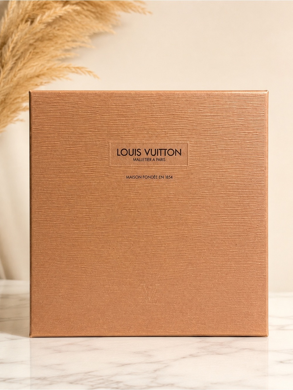 Louis Vuitton Authentic Empty Gift Box 10.5” Square